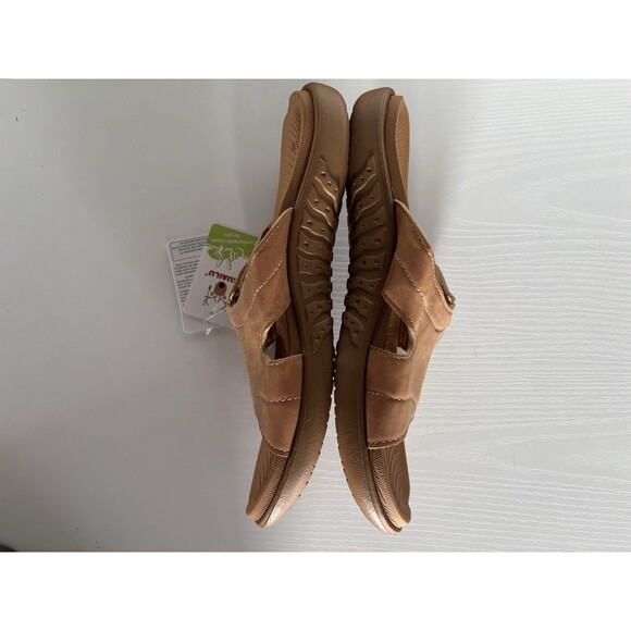 KUAILU Womens  Orthotic Slides Sandals, Lightweight, Arch Support-Khaki Size 11 - Picture 6 of 6